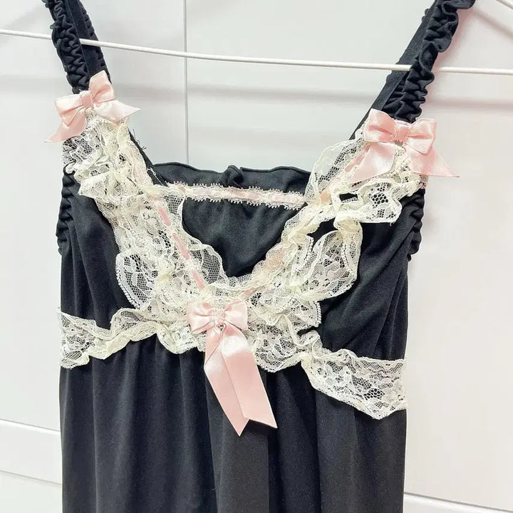 [SOLD OUT] 갸루 블랙 슬립 히메 갸루 2벌