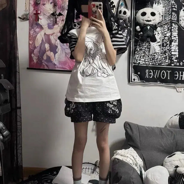 [BUNJANG] Subculture Print T-shirt / 서브컬처 패션  프린트 티셔츠