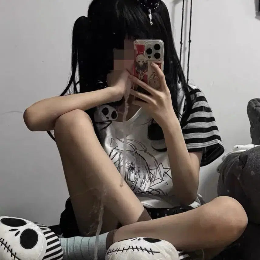 [BUNJANG] Subculture Print T-shirt / 서브컬처 패션  프린트 티셔츠