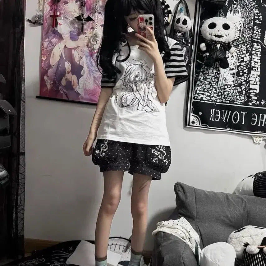 [BUNJANG] Subculture Print T-shirt / 서브컬처 패션  프린트 티셔츠