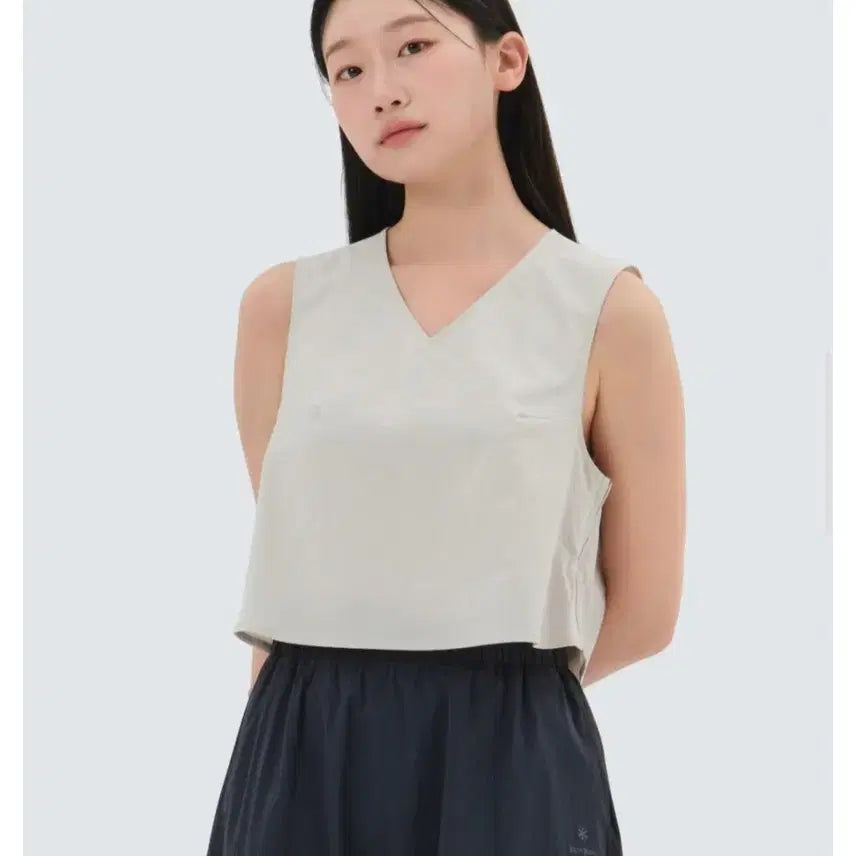 [SOLD OUT] SNOWPEAK APPAREL루트 여성 슬리브리스