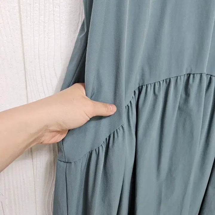 [SOLD OUT] 479. 브이넥바스락원피스