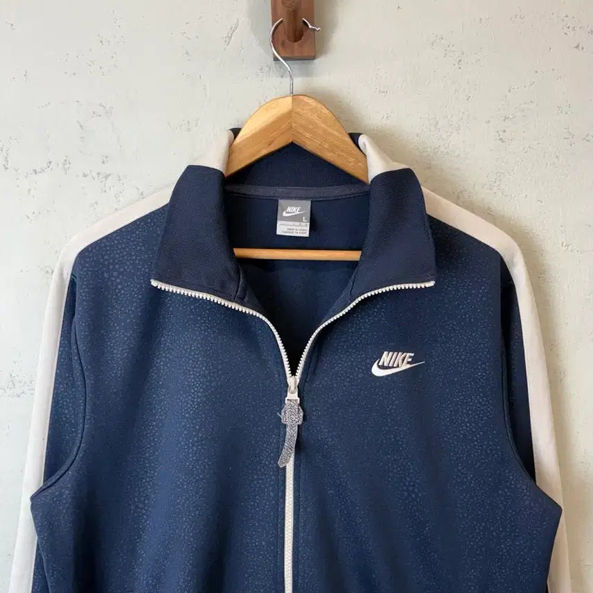 [BUNJANG] Nike 00s Old School Track Top Jersey / [L] 나이키 00s 올드스쿨 트랙탑 져지