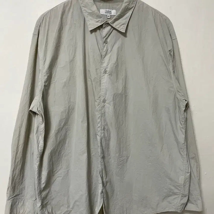 [SOLD OUT] 110 무신사스탠다드 나일론 루즈핏 셔츠 남방 정품