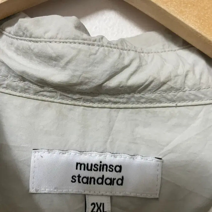 [SOLD OUT] 110 무신사스탠다드 나일론 루즈핏 셔츠 남방 정품