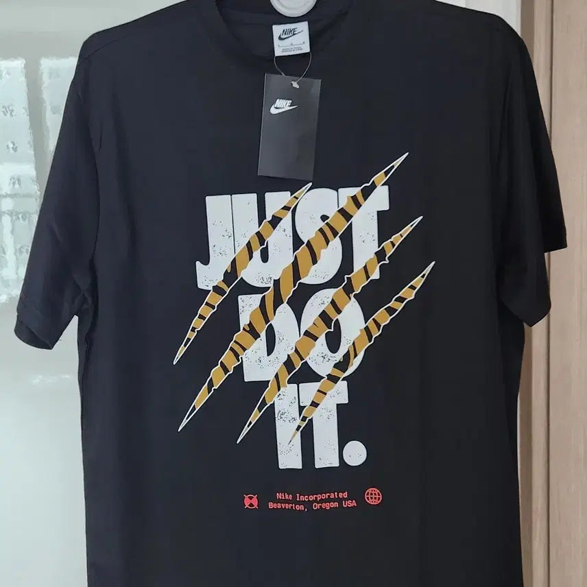 [BUNJANG] Nike Just Do It Cotton T-shirt (Black, L) / 나이키 JUST DO IT 반팔 면티셔츠 블랙L