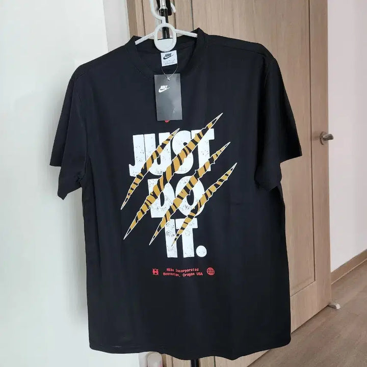 [BUNJANG] Nike Just Do It Cotton T-shirt (Black, L) / 나이키 JUST DO IT 반팔 면티셔츠 블랙L