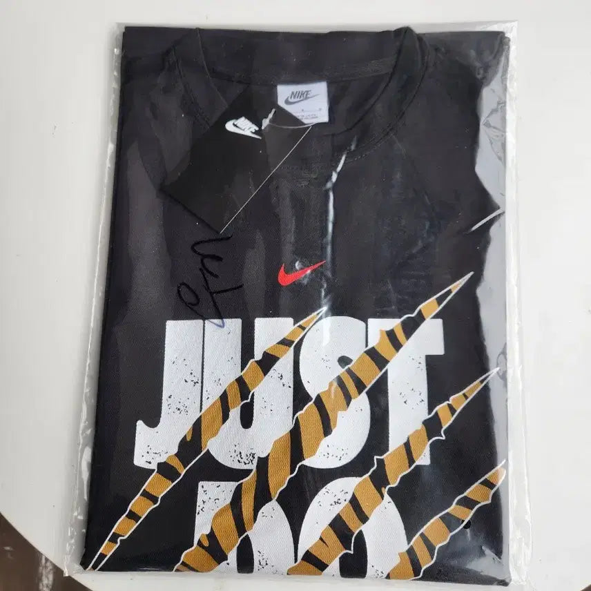 [BUNJANG] Nike Just Do It Cotton T-shirt (Black, L) / 나이키 JUST DO IT 반팔 면티셔츠 블랙L