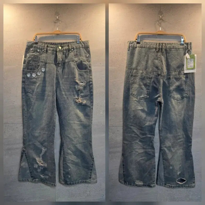 [BUNJANG] Flare Denim Pants / 플래어 데님 팬츠.미착.