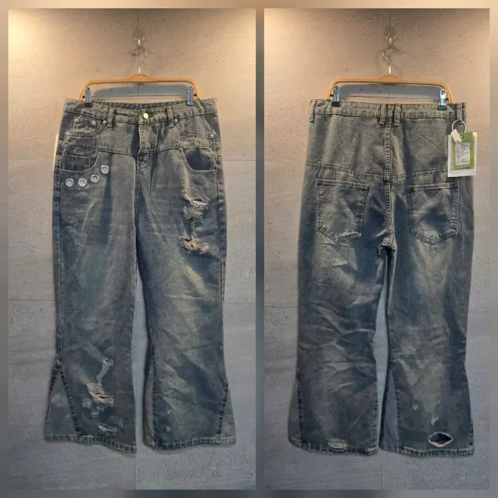 [BUNJANG] Flare Denim Pants / 플래어 데님 팬츠.미착.