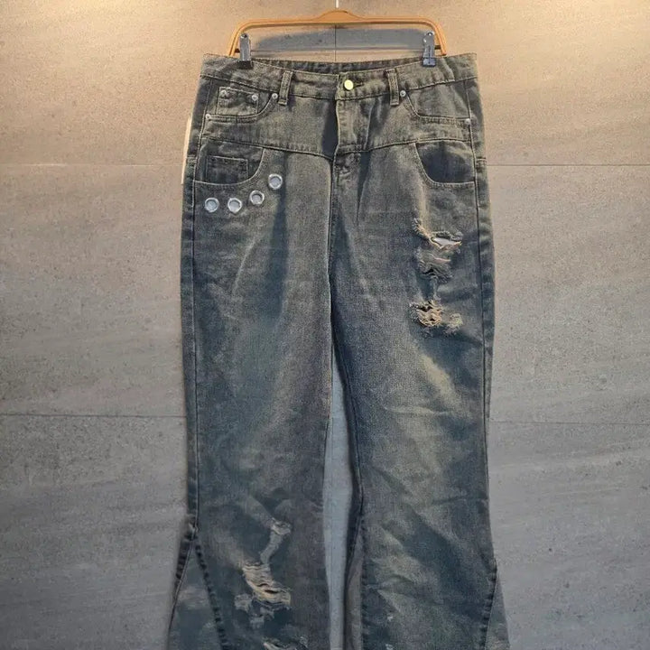 [BUNJANG] Flare Denim Pants / 플래어 데님 팬츠.미착.