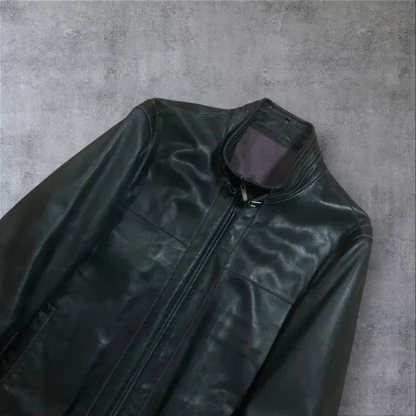 [SOLD OUT] 빈티지 블랙 양가죽 레더 자켓