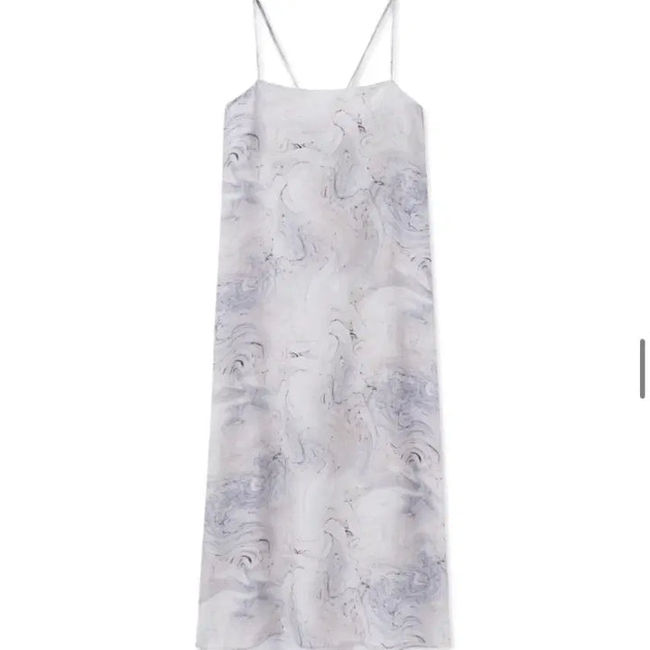 [BUNJANG] Noir Pour Femme Marbling Bustier Long Dress / [미착용] 노이어 포 우먼 마블링 뷔스티에 롱 드레스