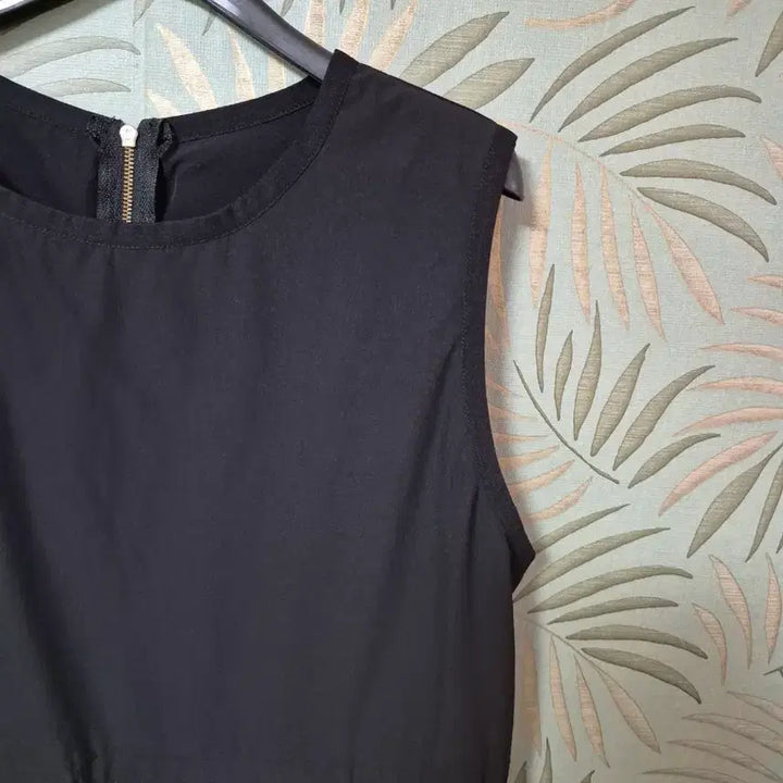 [BUNJANG] Black Sleeveless Long Dress / 블랙 민소매 바스락 롱 원피스