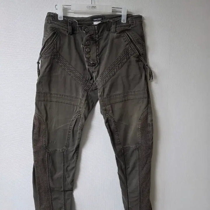 [BUNJANG] Dsquared2 Military Vintage Cargo Pants (32-inch Waist) / Dsquared2 카고 바지 밀리터리 빈티지 스타일 허리32인치 춘추용