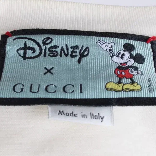 [BUNJANG] Gucci x Disney Oversized T-Shirt Ivory S / 구찌X디즈니 오버핏 티셔츠 아이보리 S(95)