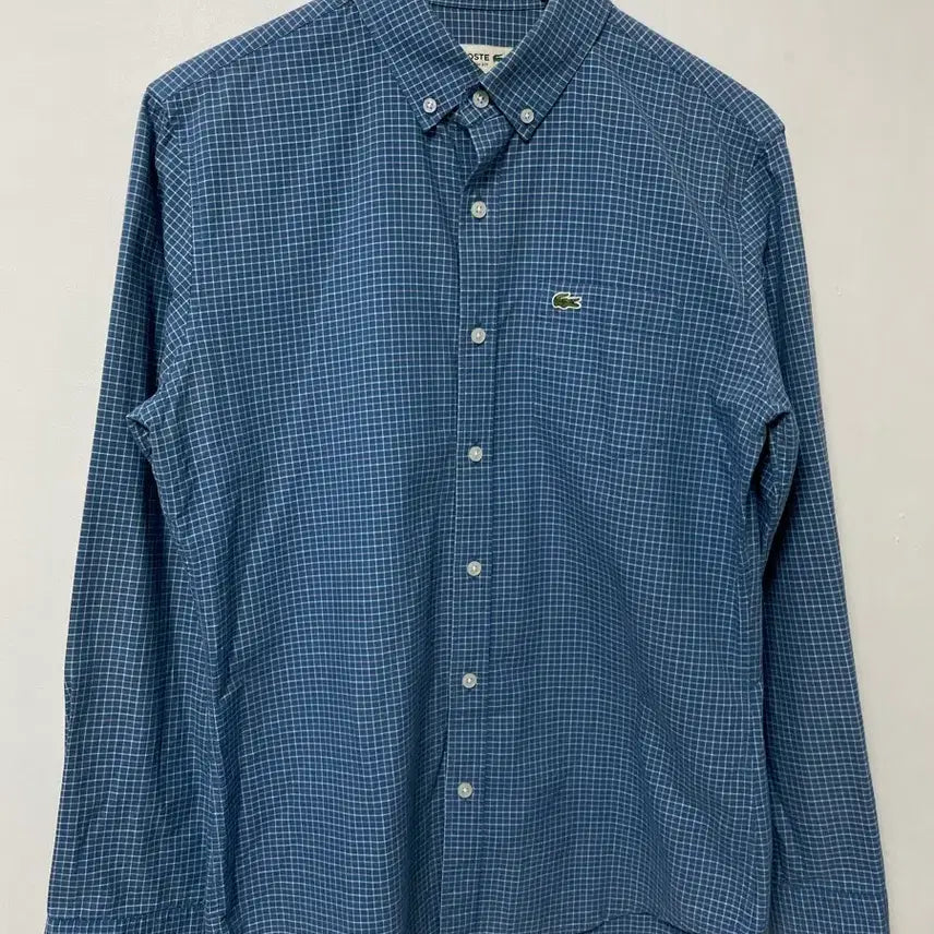 [SOLD OUT] 100 라코스테 체크 셔츠 남방 정품