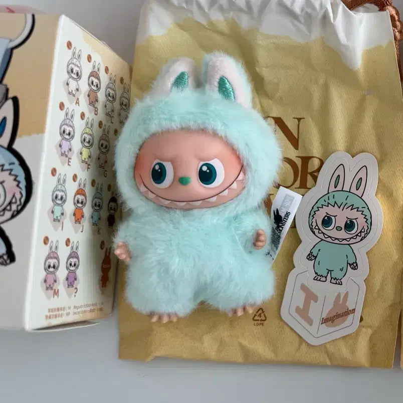 [BUNJANG] Popmart Labubu Mini Alphabet I Figure / 팝마트 라부부 미니 알파벳 I