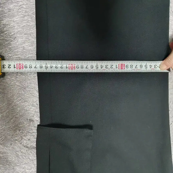 [BUNJANG] Seven Cella Semi-Wide String Cargo Pants Black 32 / 세븐셀라 카고 바지 세미와이드 스트링 팬츠 블랙 32