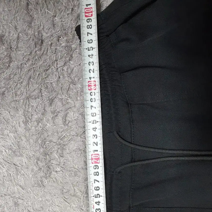 [BUNJANG] Seven Cella Semi-Wide String Cargo Pants Black 32 / 세븐셀라 카고 바지 세미와이드 스트링 팬츠 블랙 32