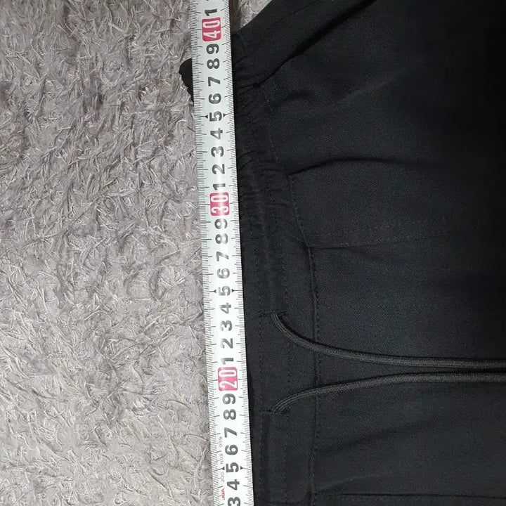 [BUNJANG] Seven Cella Semi-Wide String Cargo Pants Black 32 / 세븐셀라 카고 바지 세미와이드 스트링 팬츠 블랙 32