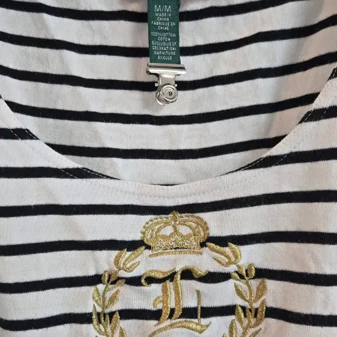 [SOLD OUT] 랄프로렌 스트라이프 캡소매 탱크탑