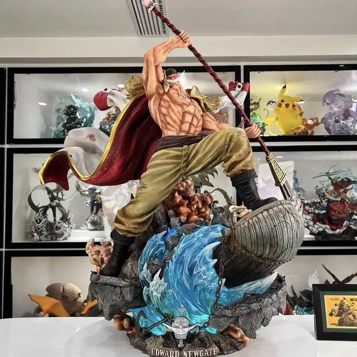 [BUNJANG] Whitebeard Resin Diorama Figure / *주문제작새상품*원피스 흰수염 레진 디오라마 초대형 피규어