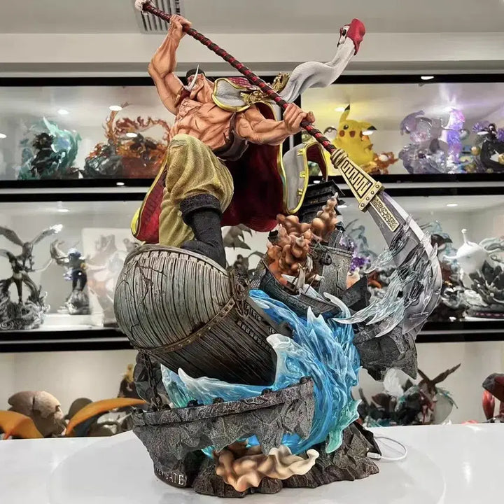 [BUNJANG] Whitebeard Resin Diorama Figure / *주문제작새상품*원피스 흰수염 레진 디오라마 초대형 피규어