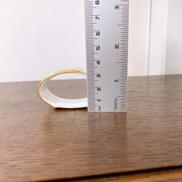 [BUNJANG] Royal Crown Derby Vine Pattern Napkin Ring / 로얄크라운더비 바인패턴 냅킨링 희귀템
