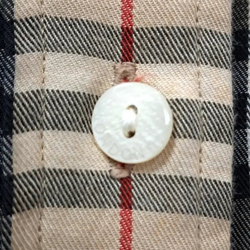 [BUNJANG] Burberry Check Short Sleeve Shirt / 버버리 체크 반팔 셔츠