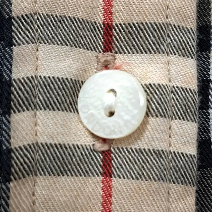 [BUNJANG] Burberry Check Short Sleeve Shirt / 버버리 체크 반팔 셔츠