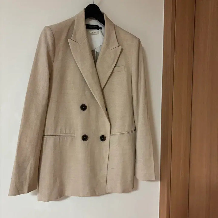 [BUNJANG] Jill Stuart New York Linen Jacket / 질스튜어트뉴욕 린넨 자켓 드뮤어룩 올드머니룩 출근룩 하객룩 결혼식