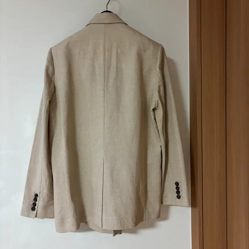 [BUNJANG] Jill Stuart New York Linen Jacket / 질스튜어트뉴욕 린넨 자켓 드뮤어룩 올드머니룩 출근룩 하객룩 결혼식
