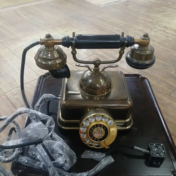 [BUNJANG] Foreign Dial Telephone / 미사용 외국 다이얼전화기