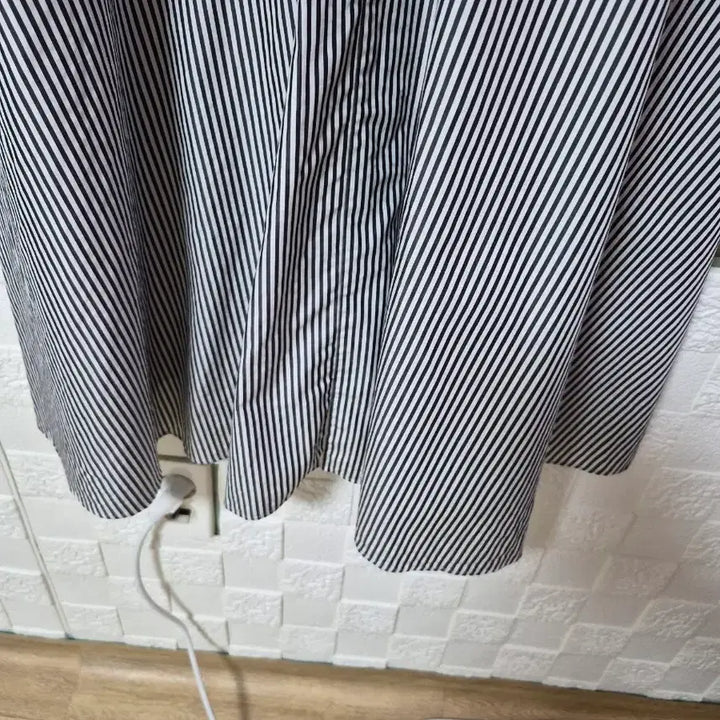 [BUNJANG] Uniqlo Striped Shirt Dress / 유니클로 스트라이프 셔츠 원피스