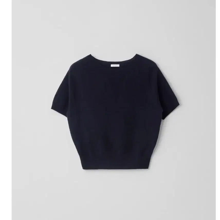 [BUNJANG] VenueNet Norr Knit Navy Short Sleeve Knit Top / 베뉴넷 반팔니트 Norr Knit_ Navy