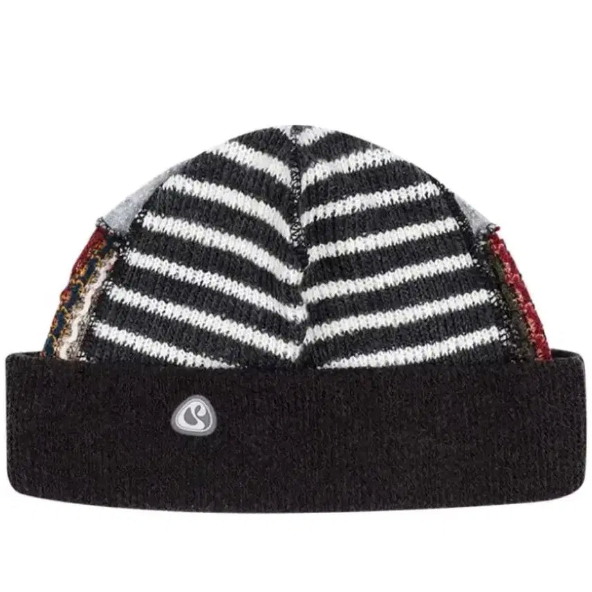[BUNJANG] Koiseio Patchwork Beanie Brown / 코이세이오 패치워크 비니 브라운