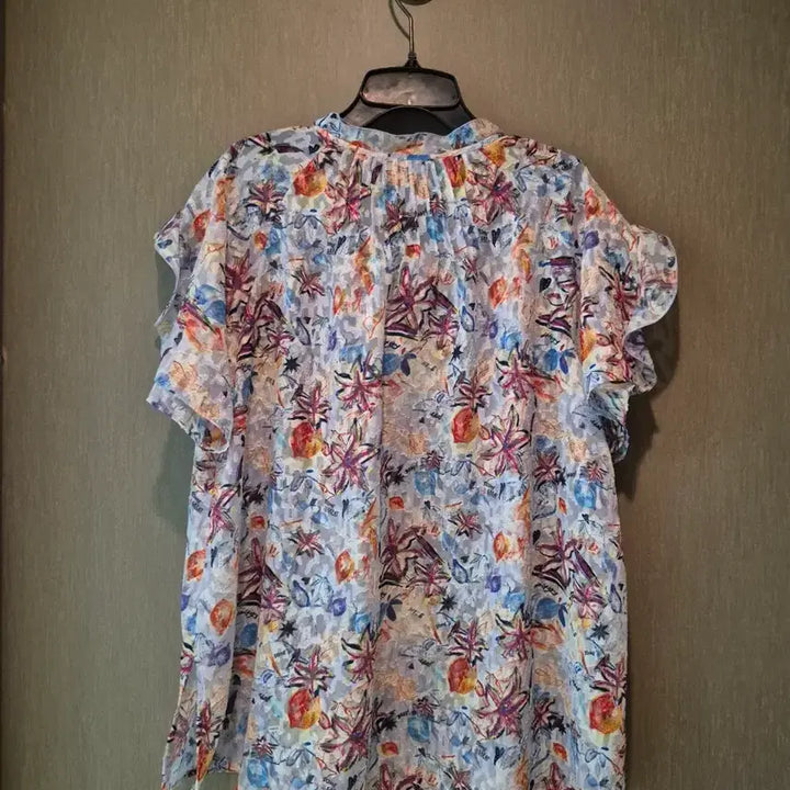[BUNJANG] 2nd Floor Floral Pattern Blouse / 2nd floor 플라워 패턴 블라우스 2