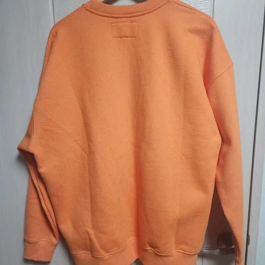 [BUNJANG] Jersey Factory Orange Oversized Sweatshirt / Jersey Factory 오렌지 맨투맨 티셔츠 (L~XL)(새상품)