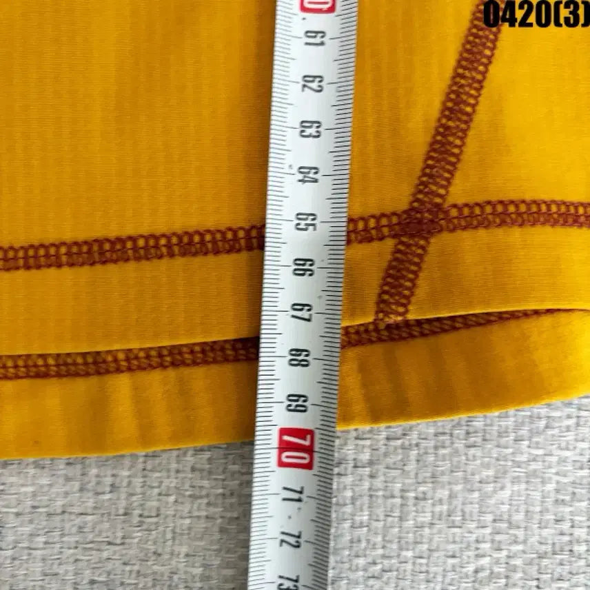 [SOLD OUT] L 마무트 머스타드 컬러 긴팔 티셔츠 0420(3)