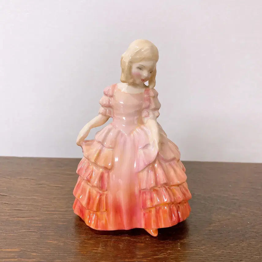 [BUNJANG] Royal Doulton Orange Figurine Set / 로얄덜튼 희귀색상 피겨린세트 (주황)