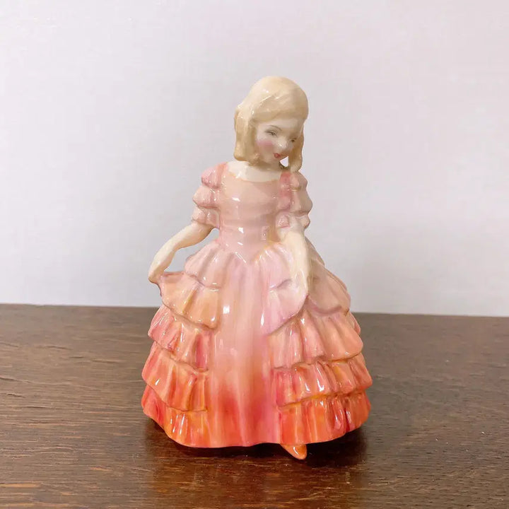 [BUNJANG] Royal Doulton Orange Figurine Set / 로얄덜튼 희귀색상 피겨린세트 (주황)