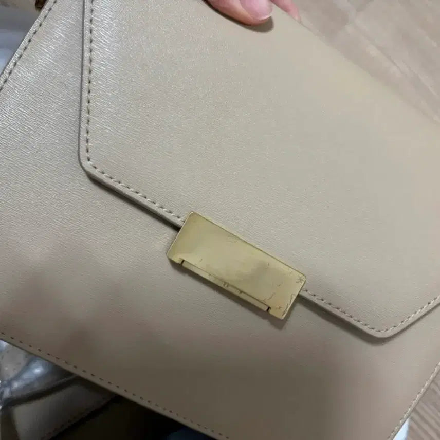 [BUNJANG] D.MELIEL Clever Bag Medium Nude Beige / 드메리엘 Clever Bag Medium 누드베이지
