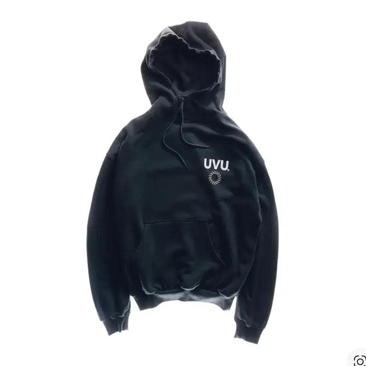 [SOLD OUT] UVU 인시그니아 후드 블랙