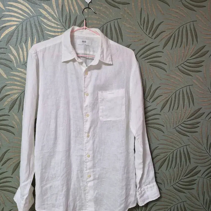 [SOLD OUT] 유니클로 린넨 셔츠 화이트 긴팔
