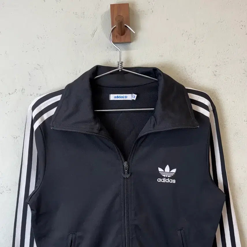 [BUNJANG] Adidas Firebird Three-Stripe Track Top Black Jersey / [XS] 아디다스 파이어버드 삼선 트랙탑 블랙 져지
