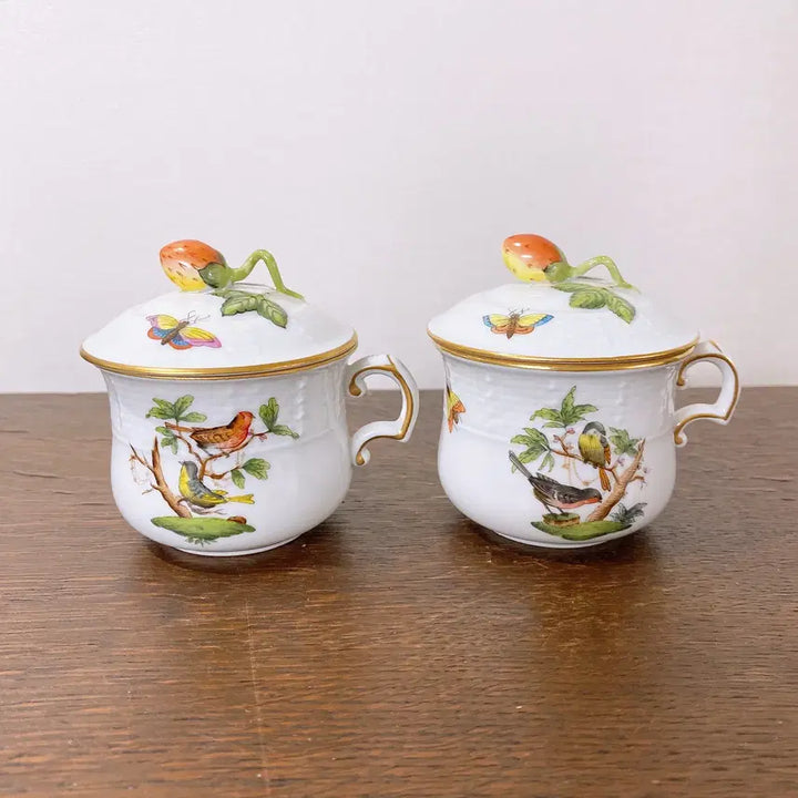[BUNJANG] Herend Rothschild Bird Chocolate Cup / 해렌드 로쉴드버드 부용잔 초코잔