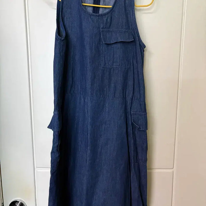 [BUNJANG] Pesto Denim Long Dress / 페스토 원피스