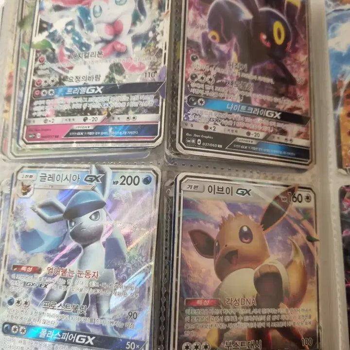 [BUNJANG] Pokemon GX RR Eevee Evolution Set / 이브이 진화형들과 피카츄진화 gx rr 이브이도있음