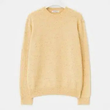 [BUNJANG] Beanpole Wool Blend Nep Hairy Knit Yellow (105) / 빈폴 울 혼방 네프 헤어리 니트 옐로우 105